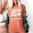 I'm His 1 Fan Since Day One Baseball Mom Women's Comfort Colors T-Shirt Yam I'm His 1 Fan Since Day One Baseball Mom Women's Comfort Colors T-Shirt Yam