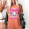 I'm A Baseball Mom Baseball Pitcher Catcher Baseball Player Women's Comfort Colors T-Shirt Yam