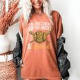 I'm Just Here For The Snacks And Commercials Baseball Women's Comfort Colors T-Shirt Yam I'm Just Here For The Snacks And Commercials Baseball Women's Comfort Colors T-Shirt Yam