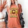 I Just Hit 100 Days Of School Baseball Boys Kids 100th Day Women's Comfort Colors T-Shirt Yam I Just Hit 100 Days Of School Baseball Boys Kids 100th Day Women's Comfort Colors T-Shirt Yam