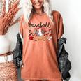 Leopard Baseball Mom Game Day Vibes Mother's Day Women's Comfort Colors T-Shirt Yam Leopard Baseball Mom Game Day Vibes Mother's Day Women's Comfort Colors T-Shirt Yam