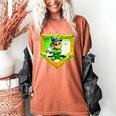 Leprechaun Baseball St Patricks Day Ice Cream Drip Men Boys Women's Comfort Colors T-Shirt Yam Leprechaun Baseball St Patricks Day Ice Cream Drip Men Boys Women's Comfort Colors T-Shirt Yam