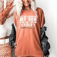 Let Me Through My Son Is Out The Field Baseball Mom Women's Comfort Colors T-Shirt Yam Let Me Through My Son Is Out The Field Baseball Mom Women's Comfort Colors T-Shirt Yam