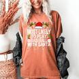 Most Likely To Play Baseball With Santa Christmas Baseball Women's Comfort Colors T-Shirt Yam Most Likely To Play Baseball With Santa Christmas Baseball Women's Comfort Colors T-Shirt Yam