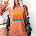 Loud And Proud Baseball Mom Vibrant Colorful Stripe Women's Comfort Colors T-Shirt Yam