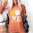 Love Bananas Banana Baseball Women's Comfort Colors T-Shirt Yam Love Bananas Banana Baseball Women's Comfort Colors T-Shirt Yam