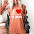 I Love Hot Baseball Moms I Heart Baseball Moms Women's Comfort Colors T-Shirt Yam I Love Hot Baseball Moms I Heart Baseball Moms Women's Comfort Colors T-Shirt Yam