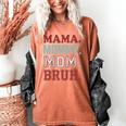 Mama Mommy Mom Bruh Baseball Mom Life Women's Comfort Colors T-Shirt Yam Mama Mommy Mom Bruh Baseball Mom Life Women's Comfort Colors T-Shirt Yam
