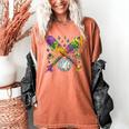 Mardi Gras Baseball Drip Shirt Cool Dripping Baseball Drip Women's Comfort Colors T-Shirt Yam Mardi Gras Baseball Drip Shirt Cool Dripping Baseball Drip Women's Comfort Colors T-Shirt Yam