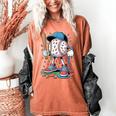 Melting Slime Sprinkle Baseball Mascot With Bat Women's Comfort Colors T-Shirt Yam Melting Slime Sprinkle Baseball Mascot With Bat Women's Comfort Colors T-Shirt Yam