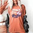 Mima Rookie Of Year 1st Birthday Baseball Theme Matching Women's Comfort Colors T-Shirt Yam