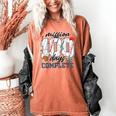 Mission 100 Days Complete Baseball 100th Day Of School Boys Women's Comfort Colors T-Shirt Yam Mission 100 Days Complete Baseball 100th Day Of School Boys Women's Comfort Colors T-Shirt Yam