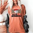 Mom Of Ballers Soccer Baseball Mom Soccer Baseball Mother Women's Comfort Colors T-Shirt Yam Mom Of Ballers Soccer Baseball Mom Soccer Baseball Mother Women's Comfort Colors T-Shirt Yam