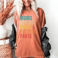 Moms Against Baseball Pants Baseball Mom Retro Women's Comfort Colors T-Shirt Yam Moms Against Baseball Pants Baseball Mom Retro Women's Comfort Colors T-Shirt Yam