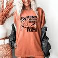 Moms Against White Baseball Pants Funny Baseball Mom Women's Comfort Colors T-Shirt Yam Moms Against White Baseball Pants Funny Baseball Mom Women's Comfort Colors T-Shirt Yam