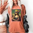 Mona Lisa Baseball Trending Aesthetic Streetwear Women's Comfort Colors T-Shirt Yam