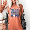 Who Needs Umpires When We Have Baseball Moms Groovy Retro Women's Comfort Colors T-Shirt Yam Who Needs Umpires When We Have Baseball Moms Groovy Retro Women's Comfort Colors T-Shirt Yam