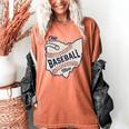 Ohio Baseball Mom Women's Comfort Colors T-Shirt Yam Ohio Baseball Mom Women's Comfort Colors T-Shirt Yam