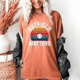Outfield Matters Baseball Outfielder Athlete Sports Women's Comfort Colors T-Shirt Yam Outfield Matters Baseball Outfielder Athlete Sports Women's Comfort Colors T-Shirt Yam