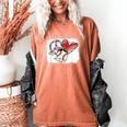 Peace Love Baseball Mom Mommy Women's Comfort Colors T-Shirt Yam Peace Love Baseball Mom Mommy Women's Comfort Colors T-Shirt Yam