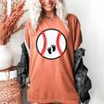 Pregnant Baseball Mom Pregnancy Announcement Baby Feet Belly Women's Comfort Colors T-Shirt Yam Pregnant Baseball Mom Pregnancy Announcement Baby Feet Belly Women's Comfort Colors T-Shirt Yam
