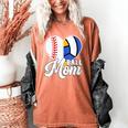 Proud Ball Mom Volleyball Baseball Mom Heart Women's Comfort Colors T-Shirt Yam Proud Ball Mom Volleyball Baseball Mom Heart Women's Comfort Colors T-Shirt Yam
