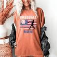 Proud Baseball MOM USA American Flag Family Game Day Women's Comfort Colors T-Shirt Yam Proud Baseball MOM USA American Flag Family Game Day Women's Comfort Colors T-Shirt Yam