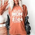Proud Mom Of a 2024 Senior Baseball Mom 2024 Graduate Women's Comfort Colors T-Shirt Yam Proud Mom Of a 2024 Senior Baseball Mom 2024 Graduate Women's Comfort Colors T-Shirt Yam