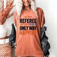Retired Basketball Referee For Baseball Refs Women's Comfort Colors T-Shirt Yam