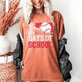Retro 100 Days Of School Baseball Teacher Student 100 Days Women's Comfort Colors T-Shirt Yam Retro 100 Days Of School Baseball Teacher Student 100 Days Women's Comfort Colors T-Shirt Yam