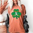 Retro Shamrock Baseball St Patricks Day Men Women Boys Girls Women's Comfort Colors T-Shirt Yam