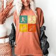Retro Style Baseball Lover Playing Men Women Kids Baseball Women's Comfort Colors T-Shirt Yam Retro Style Baseball Lover Playing Men Women Kids Baseball Women's Comfort Colors T-Shirt Yam