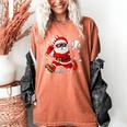 Santa Baseball Christmas Pajamas Xmas Men Boy Toddlers Women's Comfort Colors T-Shirt Yam Santa Baseball Christmas Pajamas Xmas Men Boy Toddlers Women's Comfort Colors T-Shirt Yam