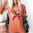Santa Playing Baseball Baseball Lover Baseballer Xmas Women's Comfort Colors T-Shirt Yam Santa Playing Baseball Baseball Lover Baseballer Xmas Women's Comfort Colors T-Shirt Yam