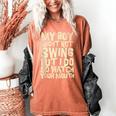 Sassy Baseball Mom Women's Comfort Colors T-Shirt Yam Sassy Baseball Mom Women's Comfort Colors T-Shirt Yam