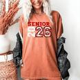 Senior Night Class Of 2026 Baseball Seniors Matching Team Women's Comfort Colors T-Shirt Yam