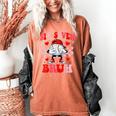 Six Seven 67 Bruh 6 7 Meme Baseball Ice Cream Drip Valentine Women's Comfort Colors T-Shirt Yam