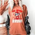 Six Seven 67 Bruh 6 7 Meme Valentine Baseball Drip Boys Kids Women's Comfort Colors T-Shirt Yam