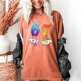 Six Seven Ice Cream Drip Cool Meme 67 Number Baseball Women's Comfort Colors T-Shirt Yam Six Seven Ice Cream Drip Cool Meme 67 Number Baseball Women's Comfort Colors T-Shirt Yam