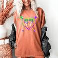 Six Seven Mardi Gras Baseball Sports Party Women's Comfort Colors T-Shirt Yam Six Seven Mardi Gras Baseball Sports Party Women's Comfort Colors T-Shirt Yam