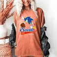 Sonic The Hedgehog Sonic Baseball Est 1991 Women's Comfort Colors T-Shirt Yam Sonic The Hedgehog Sonic Baseball Est 1991 Women's Comfort Colors T-Shirt Yam