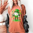 St Patrick Day Baseball Drip Ice Cream Baseball Women's Comfort Colors T-Shirt Yam St Patrick Day Baseball Drip Ice Cream Baseball Women's Comfort Colors T-Shirt Yam
