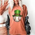 St Patricks Day Baseball Player Leprechaun Hat Men Boys Kids Women's Comfort Colors T-Shirt Yam St Patricks Day Baseball Player Leprechaun Hat Men Boys Kids Women's Comfort Colors T-Shirt Yam