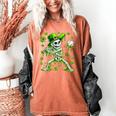 St Patricks Day Baseball Skeleton Irish Leprechaun Hat Boys Women's Comfort Colors T-Shirt Yam St Patricks Day Baseball Skeleton Irish Leprechaun Hat Boys Women's Comfort Colors T-Shirt Yam