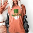 St Patricks Day Shamrock Baseball Saint Paddy's Kids Boys Women's Comfort Colors T-Shirt Yam