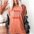 Tired Baseball Mom Club Baseball Mama Mother's Day Women's Comfort Colors T-Shirt Yam