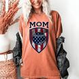USA Mum Mother's Day Baseball Mom Women's Comfort Colors T-Shirt Yam