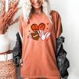Valentines Baseball Basketball Football Heart Boy Men Women's Comfort Colors T-Shirt Yam Valentines Baseball Basketball Football Heart Boy Men Women's Comfort Colors T-Shirt Yam