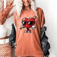 Valentines Day Baseball Heart Bat Sunglasses Men Boys Kids Women's Comfort Colors T-Shirt Yam Valentines Day Baseball Heart Bat Sunglasses Men Boys Kids Women's Comfort Colors T-Shirt Yam