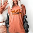 Wolves Baseball Team Baseball Mom Wolf Sports School Spirit Women's Comfort Colors T-Shirt Yam